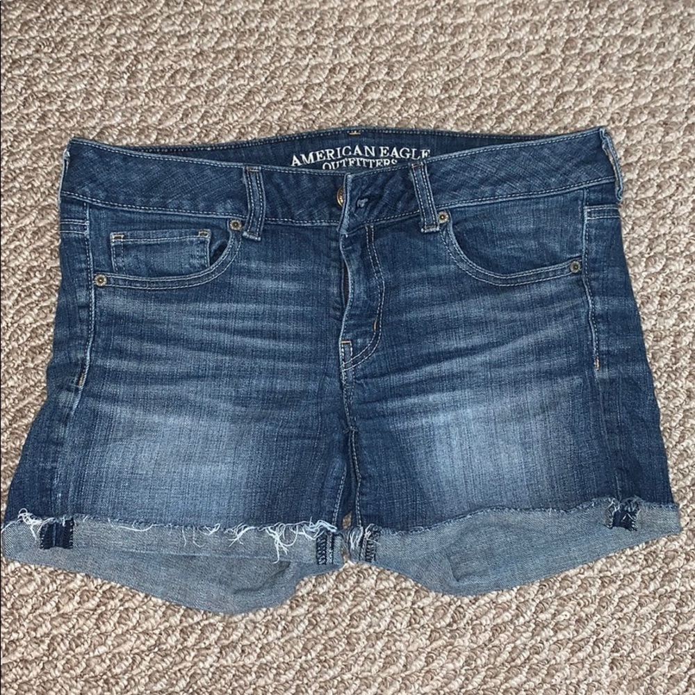 American Eagle Denim Shorts Size 8